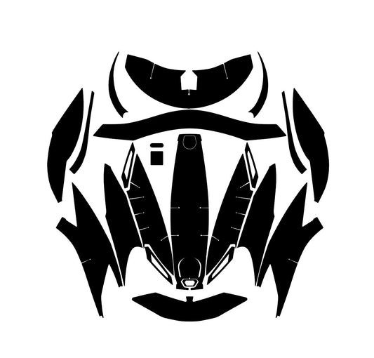 AGV Pista GP RR (L-XL) PPF Helmet Template - AndDesign Motocross Templates