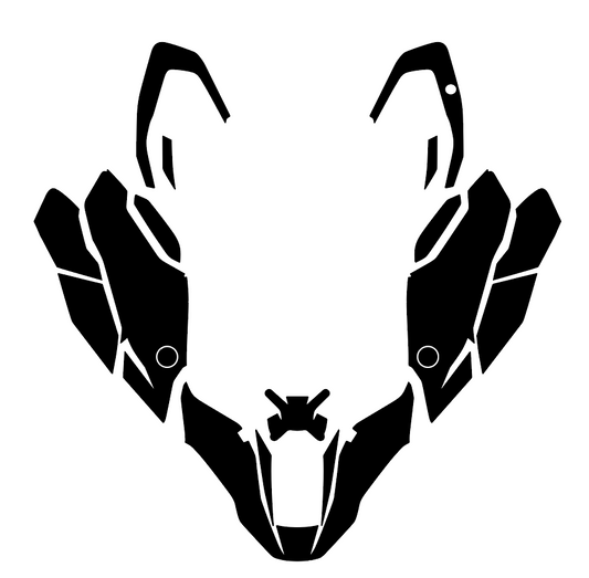 BMW R1300GS - 2023/24 PPF Template - AndDesign Motocross Templates