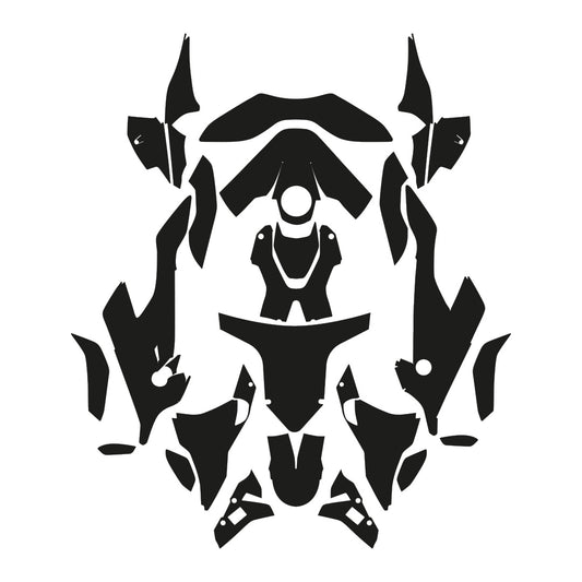 BMW S1000 RR - 2019/2022 PPF Template - AndDesign Motocross Templates