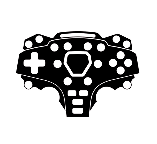 Moza ES Wheel - Skin Template - AndDesign Motocross Templates