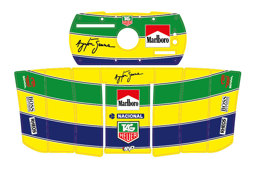 Fanatec CSL Elite Wheeldrive Editable vector files, ready for printing skin (Bundle Pack) - AndDesign Motocross Templates