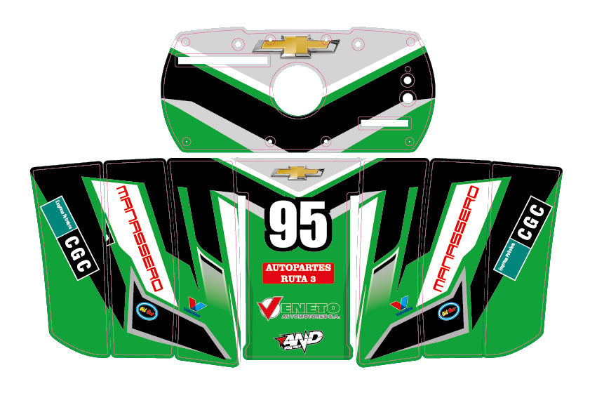 Fanatec CSL Elite Wheeldrive Editable vector files, ready for printing skin (Bundle Pack) - AndDesign Motocross Templates