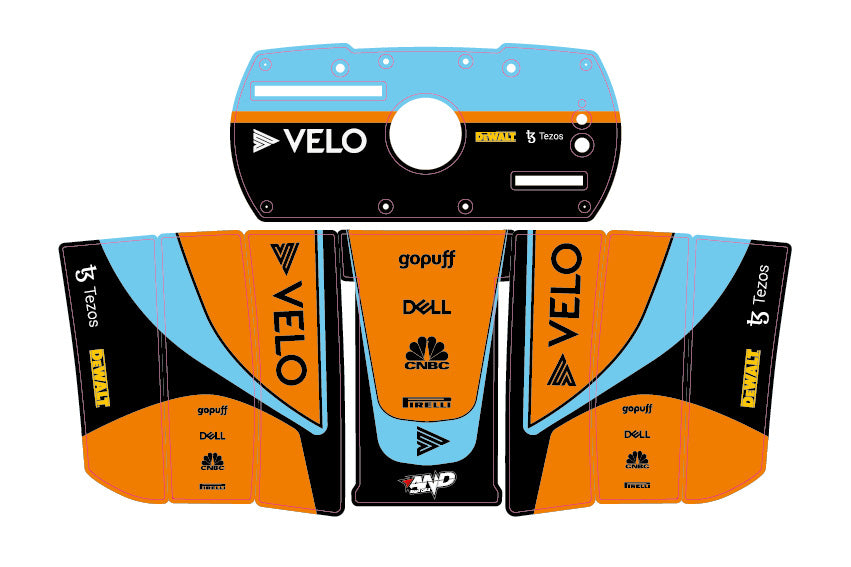 Fanatec CSL Elite Wheeldrive Editable vector files, ready for printing skin (Bundle Pack) - AndDesign Motocross Templates