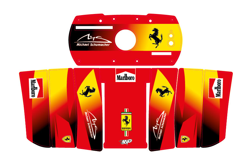 Fanatec CSL Elite Wheeldrive Editable vector files, ready for printing skin (Bundle Pack) - AndDesign Motocross Templates