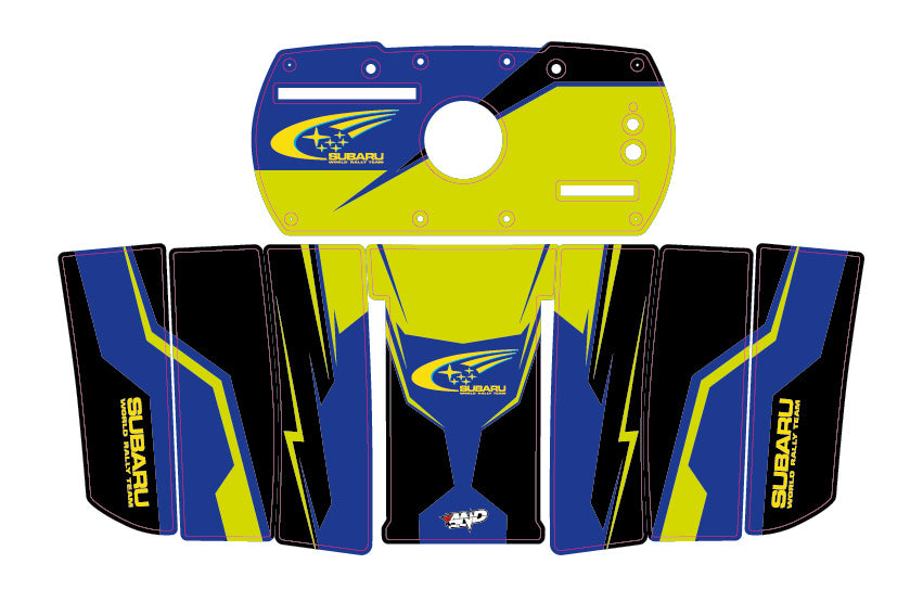 Fanatec CSL Elite Wheeldrive Editable vector files, ready for printing skin (Bundle Pack) - AndDesign Motocross Templates