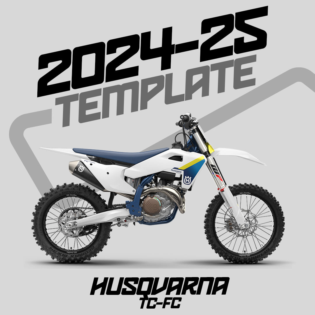 HUSQVARNA TC-FC (2024-2025) Template - AndDesign Motocross Templates