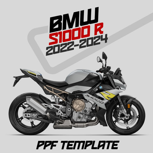 BMW S1000 R  - 2022/2024 PPF Template - AndDesign Motocross Templates