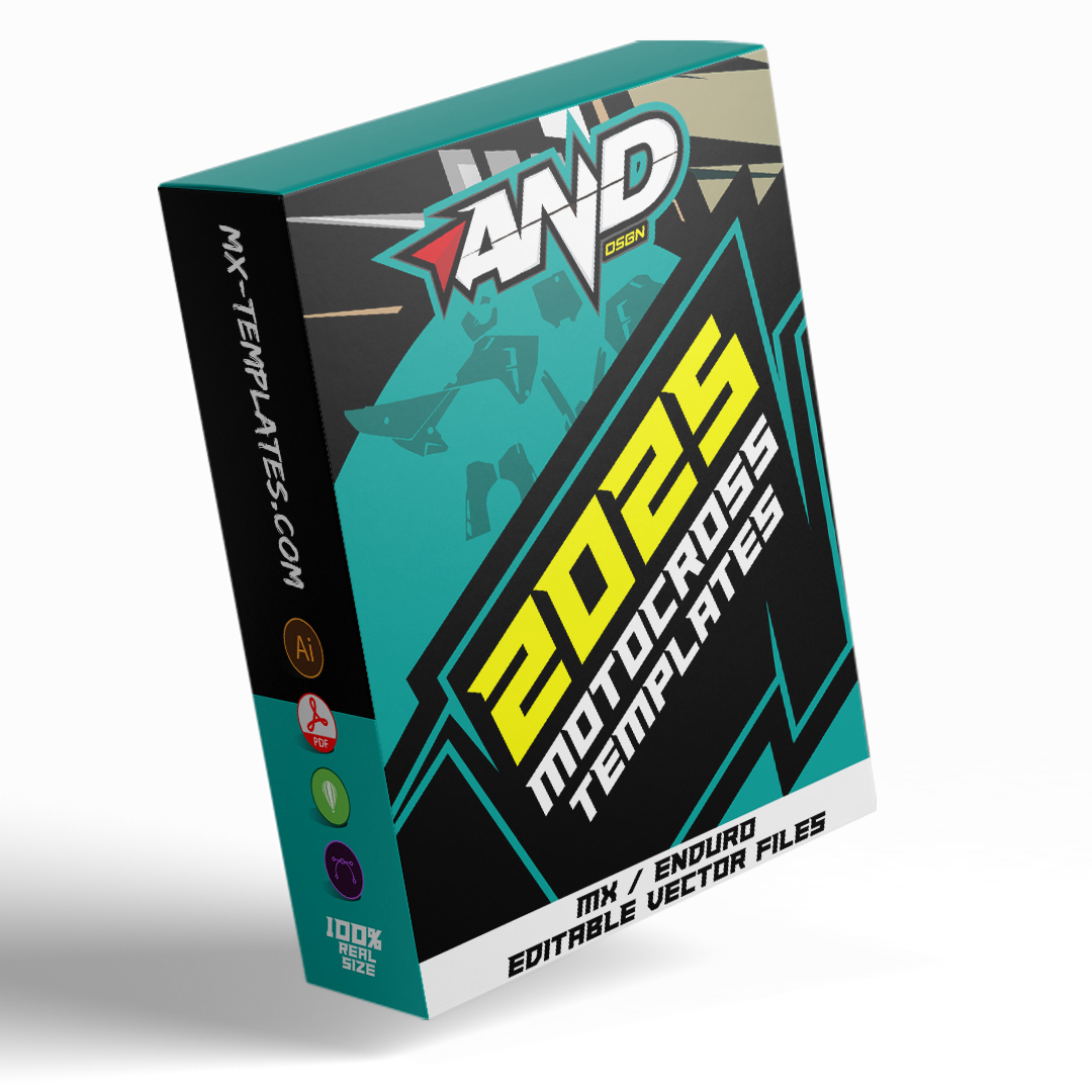 2025 Motocross Templates (bundle Pack) - AndDesign Motocross Templates