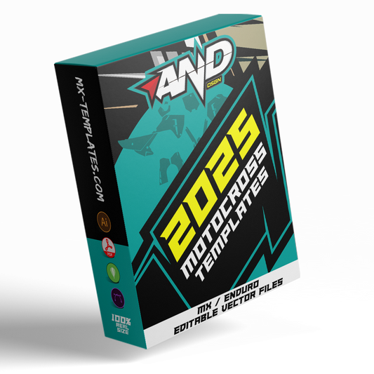 2025 Motocross Templates (bundle Pack) - AndDesign Motocross Templates