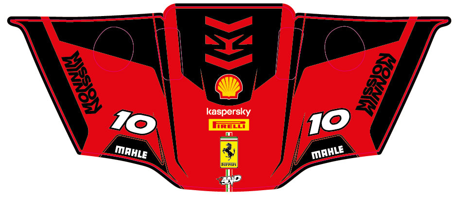 Logitech G29/G920/G27/G25 Editable vector files, ready for printing skin (Bundle Pack) - AndDesign Motocross Templates