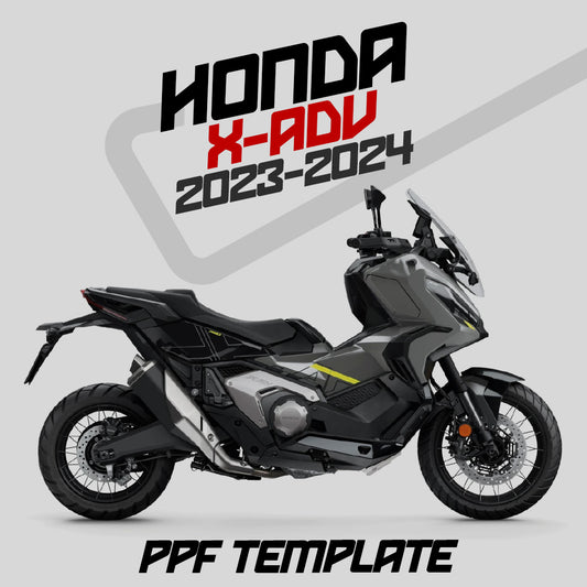 HONDA X-ADV 2023/2024 PPF Template - AndDesign Motocross Templates