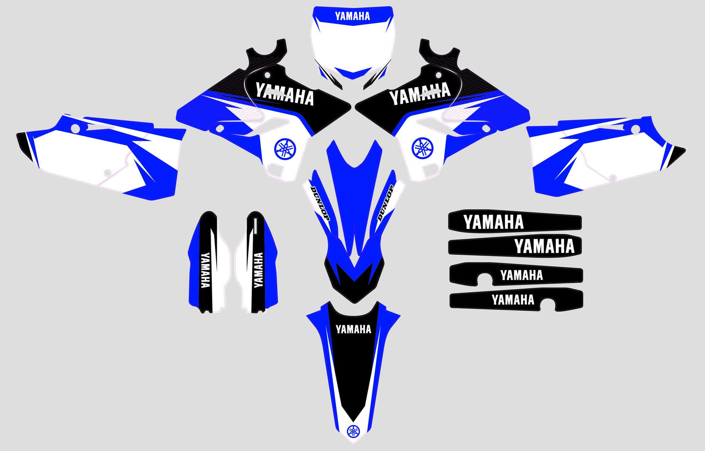 Yamaha - YZ125-250 (2015-2020) (kit 05) - AndDesign Motocross Templates