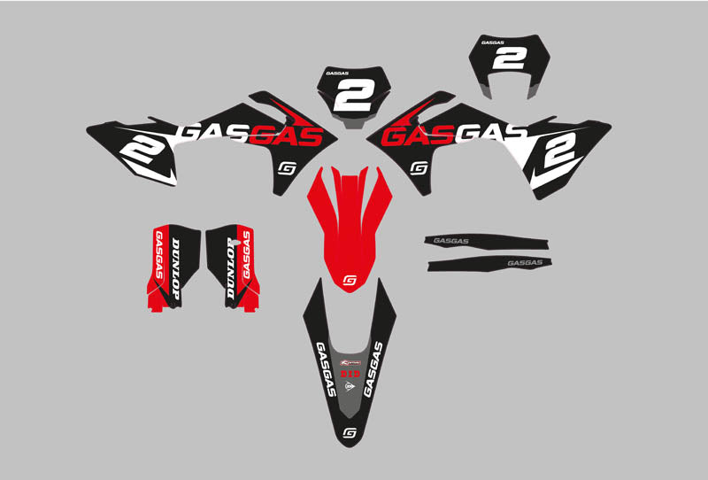 Ready Made Editable designs (Full Bundle pack ) 150 files MX and Enduro / ready for printing - AndDesign Motocross Templates