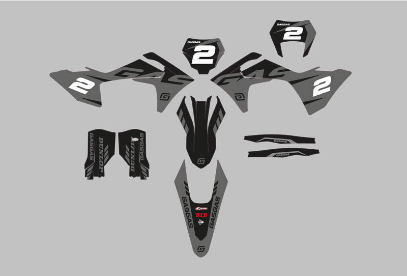 Ready Made Editable designs (Full Bundle pack ) 150 files MX and Enduro / ready for printing - AndDesign Motocross Templates