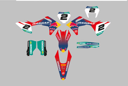Ready Made Editable designs (Full Bundle pack ) 150 files MX and Enduro / ready for printing - AndDesign Motocross Templates