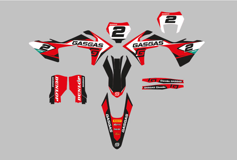 Ready Made Editable designs (Full Bundle pack ) 150 files MX and Enduro / ready for printing - AndDesign Motocross Templates