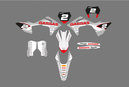 Ready Made Editable designs (Full Bundle pack ) 150 files MX and Enduro / ready for printing - AndDesign Motocross Templates