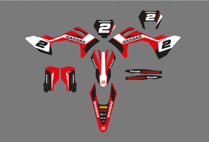 Ready Made Editable designs (Full Bundle pack ) 150 files MX and Enduro / ready for printing - AndDesign Motocross Templates