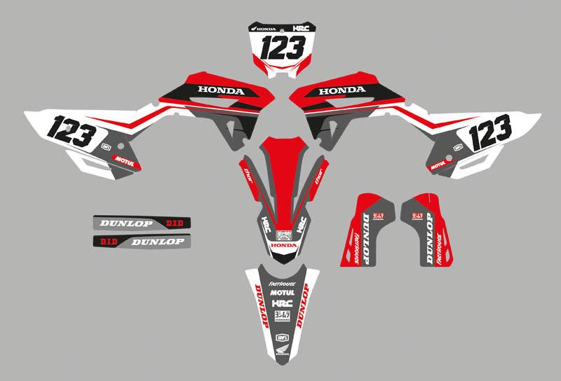 Ready Made Editable designs (Full Bundle pack ) 150 files MX and Enduro / ready for printing - AndDesign Motocross Templates