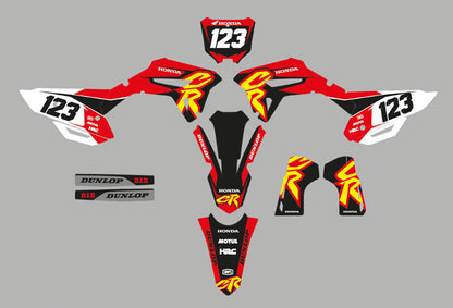 Ready Made Editable designs (Full Bundle pack ) 150 files MX and Enduro / ready for printing - AndDesign Motocross Templates