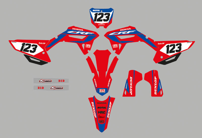 Ready Made Editable designs (Full Bundle pack ) 150 files MX and Enduro / ready for printing - AndDesign Motocross Templates