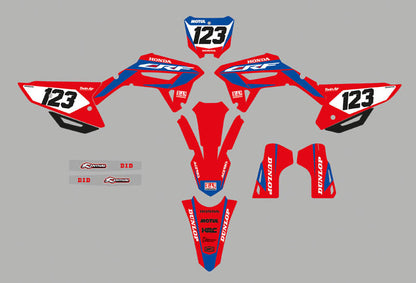 Ready Made Editable designs (Full Bundle pack ) 150 files MX and Enduro / ready for printing - AndDesign Motocross Templates