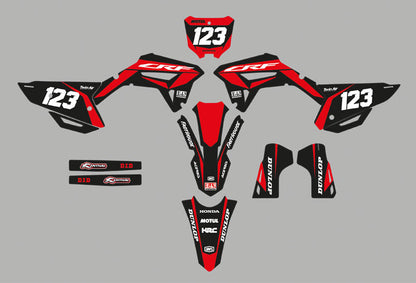 Ready Made Editable designs (Full Bundle pack ) 150 files MX and Enduro / ready for printing - AndDesign Motocross Templates