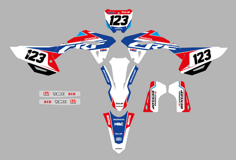 Ready Made Editable designs (Full Bundle pack ) 150 files MX and Enduro / ready for printing - AndDesign Motocross Templates