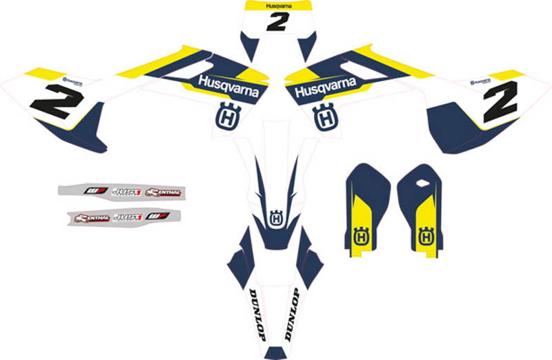 Ready Made Editable designs (Full Bundle pack ) 150 files MX and Enduro / ready for printing - AndDesign Motocross Templates