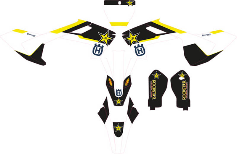 Ready Made Editable designs (Full Bundle pack ) 150 files MX and Enduro / ready for printing - AndDesign Motocross Templates