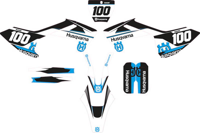 Ready Made Editable designs (Full Bundle pack ) 150 files MX and Enduro / ready for printing - AndDesign Motocross Templates