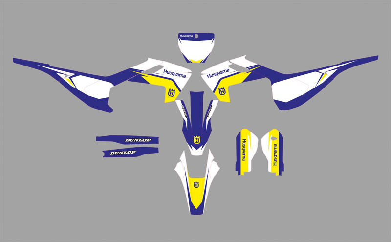 Ready Made Editable designs (Full Bundle pack ) 150 files MX and Enduro / ready for printing - AndDesign Motocross Templates