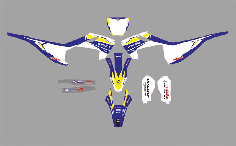 Ready Made Editable designs (Full Bundle pack ) 150 files MX and Enduro / ready for printing - AndDesign Motocross Templates