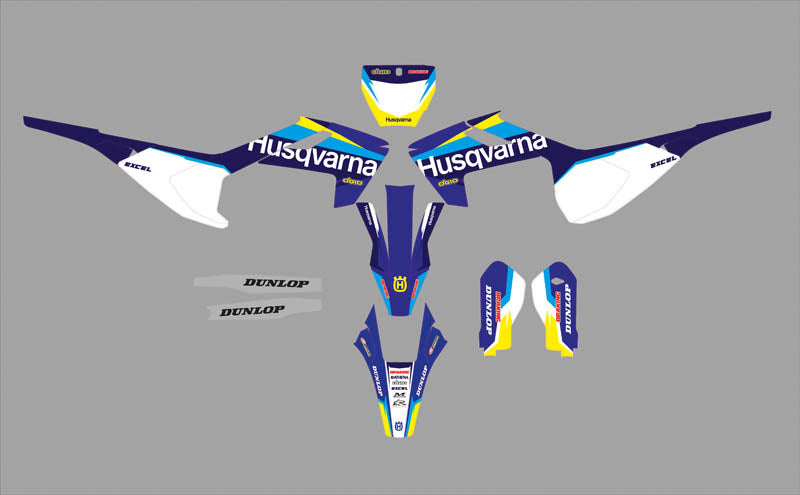 Ready Made Editable designs (Full Bundle pack ) 150 files MX and Enduro / ready for printing - AndDesign Motocross Templates