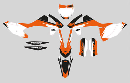 Ready Made Editable designs (Full Bundle pack ) 150 files MX and Enduro / ready for printing - AndDesign Motocross Templates