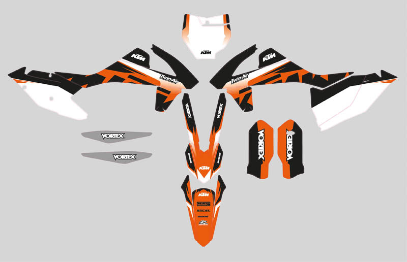 Ready Made Editable designs (Full Bundle pack ) 150 files MX and Enduro / ready for printing - AndDesign Motocross Templates
