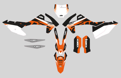 Ready Made Editable designs (Full Bundle pack ) 150 files MX and Enduro / ready for printing - AndDesign Motocross Templates
