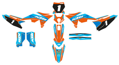 Ready Made Editable designs (Full Bundle pack ) 150 files MX and Enduro / ready for printing - AndDesign Motocross Templates
