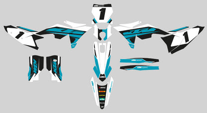Ready Made Editable designs (Full Bundle pack ) 150 files MX and Enduro / ready for printing - AndDesign Motocross Templates