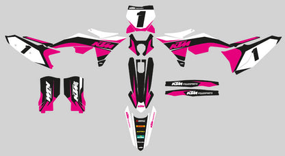 Ready Made Editable designs (Full Bundle pack ) 150 files MX and Enduro / ready for printing - AndDesign Motocross Templates