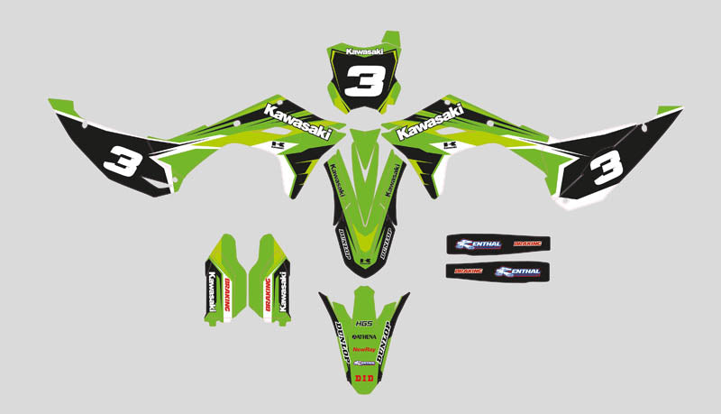 Ready Made Editable designs (Full Bundle pack ) 150 files MX and Enduro / ready for printing - AndDesign Motocross Templates