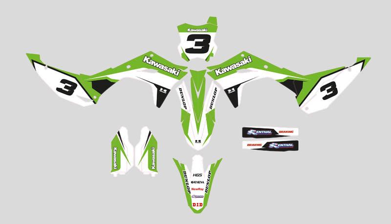 Ready Made Editable designs (Full Bundle pack ) 150 files MX and Enduro / ready for printing - AndDesign Motocross Templates
