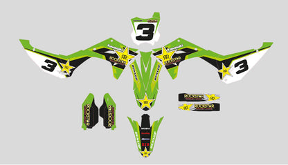 Ready Made Editable designs (Full Bundle pack ) 150 files MX and Enduro / ready for printing - AndDesign Motocross Templates
