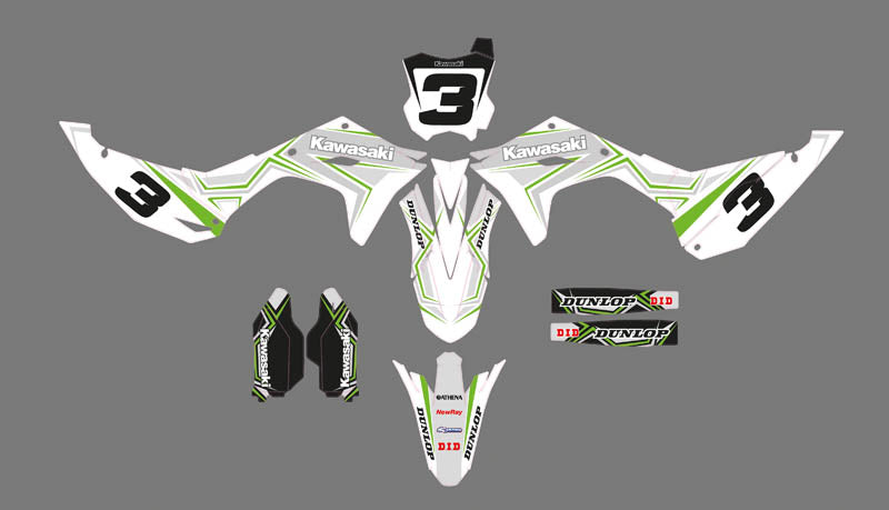 Ready Made Editable designs (Full Bundle pack ) 150 files MX and Enduro / ready for printing - AndDesign Motocross Templates