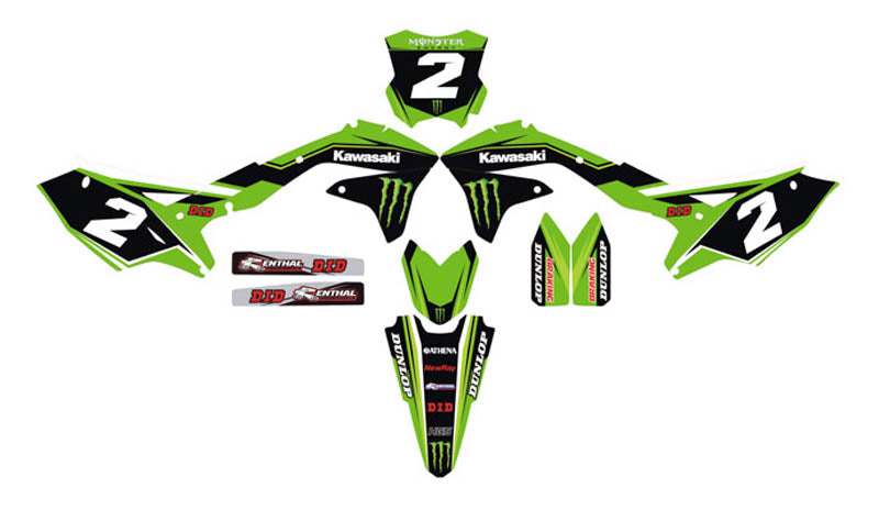 Ready Made Editable designs (Full Bundle pack ) 150 files MX and Enduro / ready for printing - AndDesign Motocross Templates