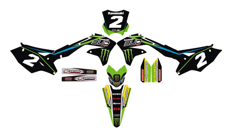 Ready Made Editable designs (Full Bundle pack ) 150 files MX and Enduro / ready for printing - AndDesign Motocross Templates