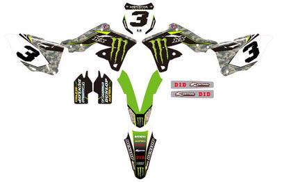 Ready Made Editable designs (Full Bundle pack ) 150 files MX and Enduro / ready for printing - AndDesign Motocross Templates