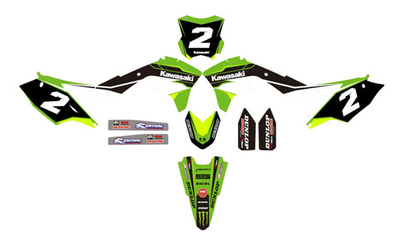 Ready Made Editable designs (Full Bundle pack ) 150 files MX and Enduro / ready for printing - AndDesign Motocross Templates