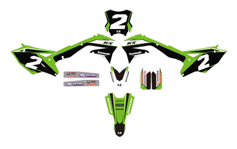 Ready Made Editable designs (Full Bundle pack ) 150 files MX and Enduro / ready for printing - AndDesign Motocross Templates
