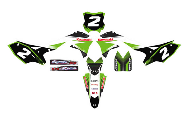 Ready Made Editable designs (Full Bundle pack ) 150 files MX and Enduro / ready for printing - AndDesign Motocross Templates